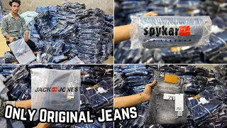 100% Original Jeans, Spykar, Jack & Jones, Sin Denim, Pepe Jeans in Mumbai Wholesale Market