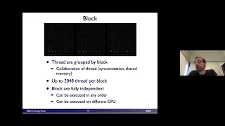 parralel programming with CUDA