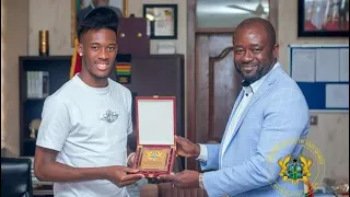 CALLUM HUDSON-ODOI ARRIVES IN GHANA AGAIN (DETAILS) KUDUS…GOOD NEWS FOR THOMAS PARTEY…GHANA U17 & …