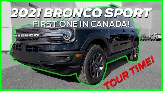 FORD BRONCO SPORT - First One in Canada!  TOUR TIME!