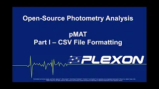 pMAT Part 1: CSV File Formatting