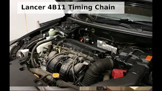 Mitsubishi Lancer 2.0L NA Timing Chain replacement 4B11 engine