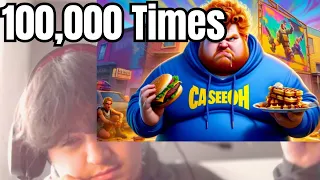Saying Caseoh 100,000 Times part 2