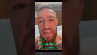 #Shorts Conor Mcgregors Message To Dustin Poirier After 3 Hour Leg Surgery! (Subtitulos En Español)