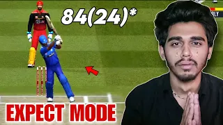 NEVER GOING TO PLAY EXPERT MODE IN RC20 | REAL CRICKET 20 GAMEPLAY|