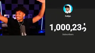 Foltyn Hitting 1 Million Subscribers!