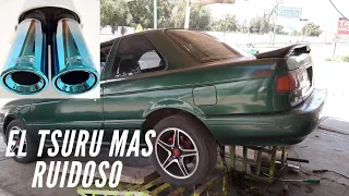 COMO TENER SONIDO DEPORTIVO EN EL AUTO TSURU 2000GSR QUITANDO EL SILENCIADOR