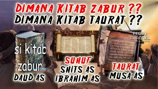 KUPAS TUNTAS KITAB ZABUR NABI DAUD AS, KITAB TAURAT NABI MUSA AS DAN 100 SUHUF NABI NABI TERDAHULU