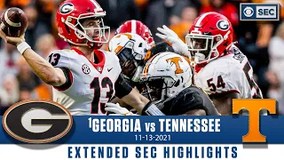#1 Georgia vs Tennessee: Extended Highlights | CBS Sports HQ