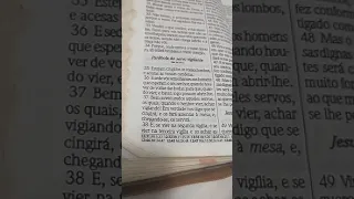 Lucas 12, vs 37... parábola do servo vigilante