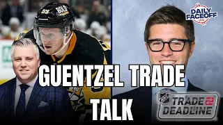 TRADE DEADLINE TALK : The Latest on Jake Guentzel | Daily Faceoff Live