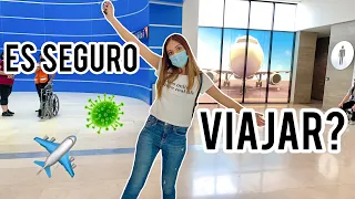 Así es VIAJAR EN AVIÓN en CUARENTENA #covid19 ✈️ | Darlen Am