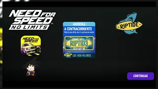 Need For Speed No Limits Android Matricula / Placa Top 1000 RIPTIDE Rivales Clandestinos