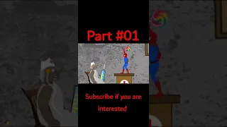 granny vs Spiderman Funny injection Animation - Draw Cartoon 2 #short