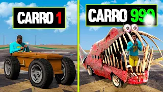 TRANSFORMEI CARROS NORMAIS em CARROS BIZARROS no GTA 5