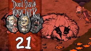 Прохождение Don't Starve Together (coop) #21 - Медведь-барсук