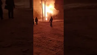 #Туруханск#sorts #пожар #shortvideo #беда
