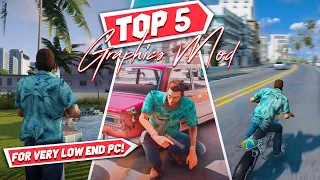 5 Best Graphics Mod To Make GTA Vice City Ultra Realistic | For Very Low End PC (With Download Link)