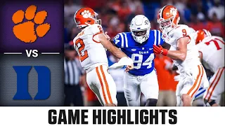 Clemson vs. Duke Game Highlights | 2023 ACC Football