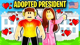 Adopted By The President Of Roblox Brookhaven.. 😲😊