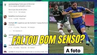 ELES AINDA SÃO DO PALMEIRAS, CURTIRAM A FOTO DO MERENTIEL E DIVIDIRAM OPINIÃO DA TORCIDA