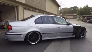 Seth's VF SuperCharged BMW 540i6 Exhaust and Aerial Video
