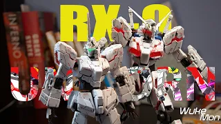 RG Unicorn Gundam | ASMR Gunpla Beat Building | Speed build