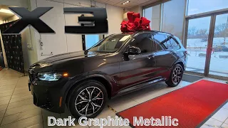 NEW ARRIVAL!  2023 X3 xDrive30i Dark Graphite Metallic M Sport