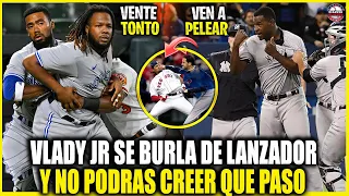 Así VLADIMIR GUERRERO JR Se BURLÓ de un Lanzador y TERMINÓ en FUERTE PELEA y MIREN que PASÓ | MLB