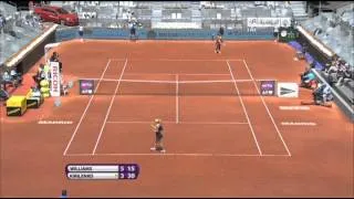 Теннис 3 круг С. Уилльямс (США) - М. Кирилленко (Россия)