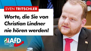 FDP hat fertig – Sven Tritschler AfD