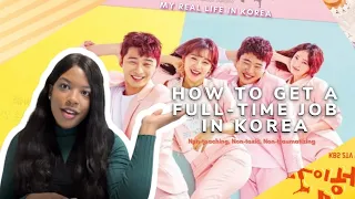 How To Get A Full-Time Job in Korea | Resumes, Reviews, Interviews