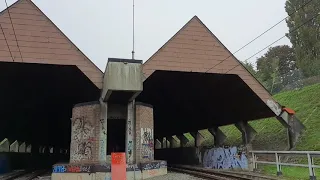 Verlaten metrostations Charleroi