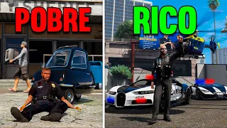 POLÍCIA RICO VS POLÍCIA POBRE no GTA 5