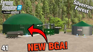 SETTING UP A 'PUMPS N HOSES' BGA - Farming Simulator FS22 Silverrun Forest Ep 41