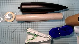 LOC Precision "Hi-Tech" high power rocket kit assembly (part 1 of 2)