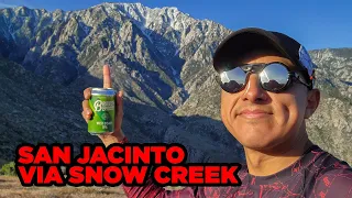 Reaching Mount San Jacinto via Snow Creek