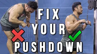 10 Tricep Pushdown Mistakes and How To Fix Them