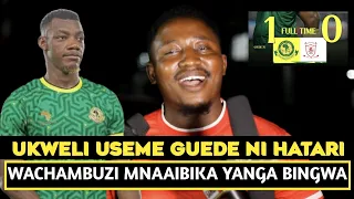 MCHOME MAPOVU: YANGA HAWAZUILIKI HATA KIDOGO/GUEDE MMOJA NI CHAMA 800/YANGA BINGWA MAPEMA TU