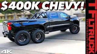 Here is Why This Chevy Silverado 6x6 Is the Most Expensive Chevy Truck Ever!