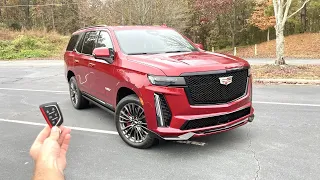 2023 Cadillac Escalade V 4WD: Start Up, Exhaust, Test Drive, POV and Review