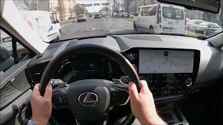 2023 Lexus NX 350h (Luxury Top 242HP) / POV test drive, csak vezetés!