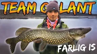 DANGEROUS FISHING - REALLY BAD ICE (Bone Chilling!) | Team Galant