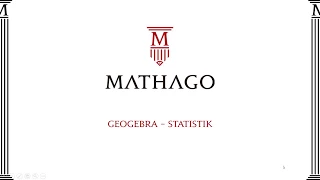 Geogebra - Statistik - Mathago