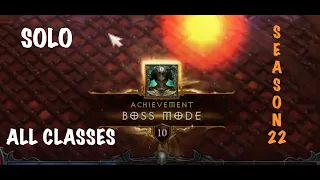 Diablo 3 - Boss Mode Conquest ALL Classes - Easy How To Solo Guide (Part 3 - Witch Doctor)