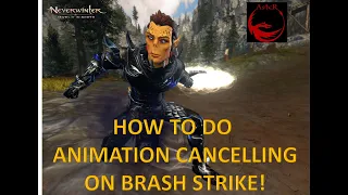 "How to do" #1 -Barbarian Blademaster - Brash strike animation cancelling - explanation