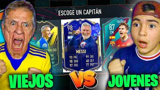 RAMIRIN vs EDSON FDB en FUT DRAFT *VIEJOS vs JOVENES* 😱 ¡PARTIDO DEFINITIVO!