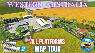 WESTERN AUSTRALIA - Map Tour - Farming Simulator 22