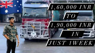 Trucking in Australia, still worth it? Income revealed| all about interstate trucking|🇦🇺🚛
