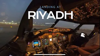 LANDING IN RIYADH // KINGDOM OF SAUDI ARABIA 🇸🇦 // BOEING 737 900